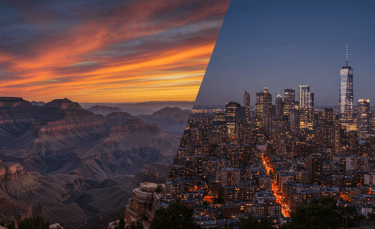 from the Grand Canyon to the big city, great places to visit