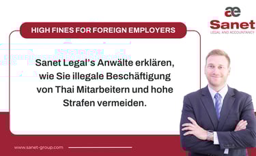 Der eigene Mitarbeiter in Thailand