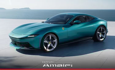 Ferrari rendering of new Ferrari Amalfi