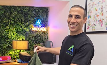 Photo of Moe - massage therapist in Wollongong clinic