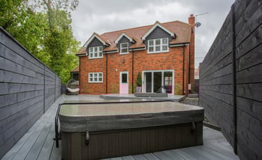 new build home built by pbp services in evesham