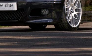 BMW M3 in the forest