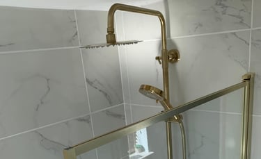 Shower repair and installation completed in Droitwich