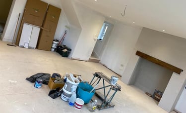 Worcester cellar conversion featuring built-in storage and insulation
