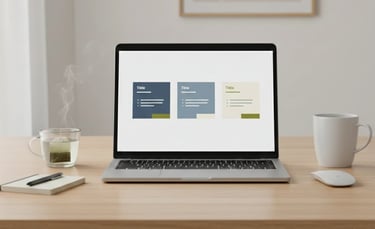 Investors reviewing a pitch deck internally as part of their evaluation process.