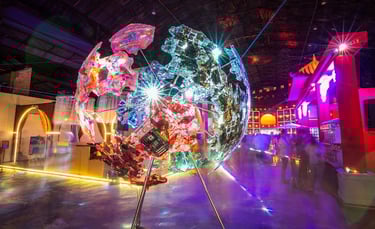 Shockwave Event Company Kuala Lumpur centrepieces art deco