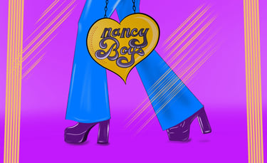 Nancy Boys - Dance with me (digital single artwork)
