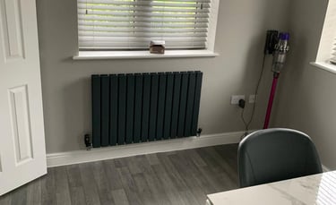 Heating system upgrade with new radiators fitted in Pershore