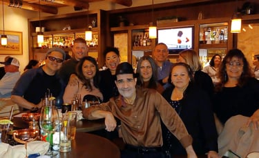 Jay Soto with the fans at the Wigwam @ Litchfield's'
