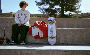 Crisspy.co skatewear brand commercial by BrandNests fashion and video production team.