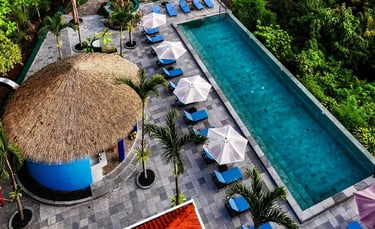 Bali pool tiles