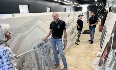 SPD Countertop Team at Showroom in Naples, Florida