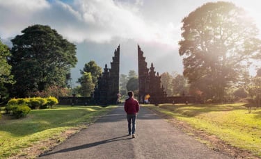 The gate symbolizes harmony