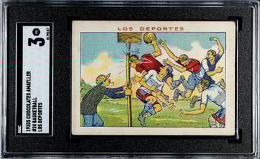 Chocolate Amatller Vintage Basketball Deportes Cromo Carte Card