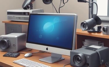 A cozy home setting featuring stylish decor items and kitchen appliances.