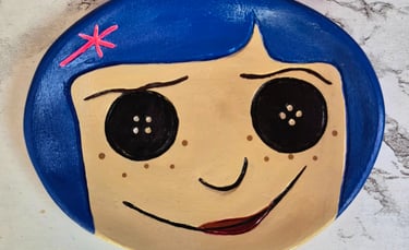 Coraline Hand-painted Trinket Dish