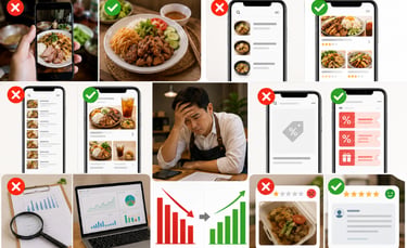 Sai lầm bán đồ ăn