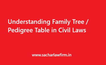 Understanding Family Tree / Pedigree Table in Civil Laws