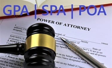 Difference between GPA, SPA & POA