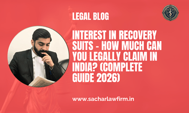 Interest in Recovery Suits – How Much Can You Legally Claim in India? (Complete Guide 2026)