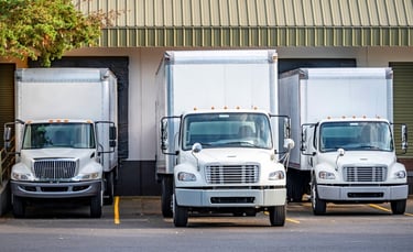 Medium-duty trucks for hot shot trucking and local cartage