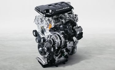 Motor 1.0 turbo TGDi Flex do Hyundai HB20 2025