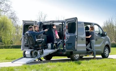 Furgoneta adaptada segunda mano