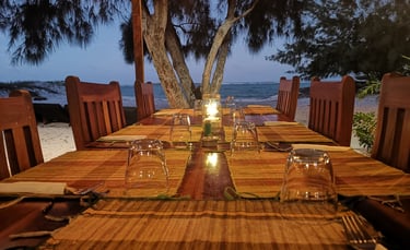 Ocean LOdge kitesurf wingfoil windsurf Madagascar Baie de Sakalava Restaurant