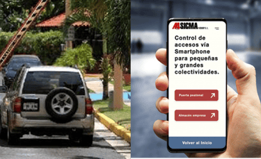 Control de accesos a través del móvil
