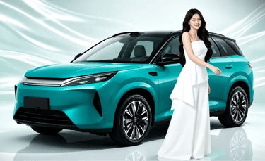 BYD Yuan Plus em apresentação oficial destaca design moderno e visual futurista
