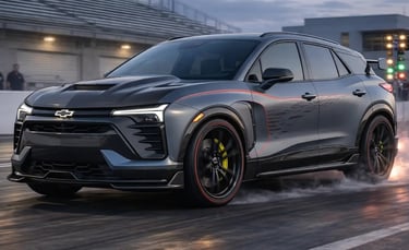 Blazer Peregrine Concept V8 1000cv SUV conceito inspirado no Camaro Exorcist