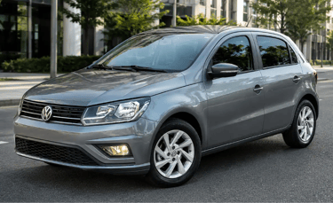 Volkswagen Gol 1.6 automático 2019 em ambiente urbano