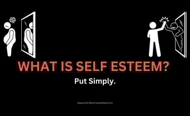 What is self esteem. Simple steps to improve it. 