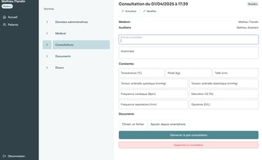 consultation à domicile