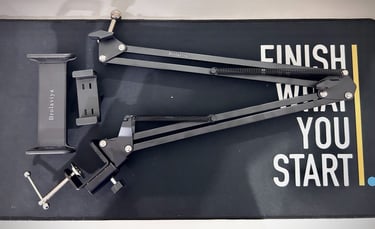 mobile stand top view