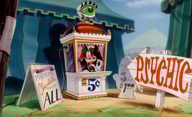 Clarabelle, the Psychic, Could be its Own Interesting Cartoon...