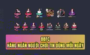 Nhiều người chơi tham gia nhà cái 88FC mỗi ngày