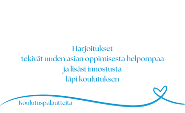 Koulutuspalautteita NLP koulutus Lohja Satu Aherto