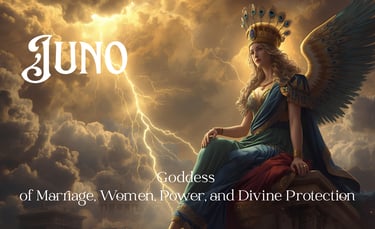 Juno: Queen of the Heavens and Guardian of Sacred Sovereignty