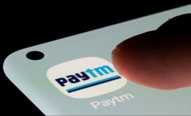 Paytm's Stock Soars Following Government Approval for Downstream Investment in Payments Vertical