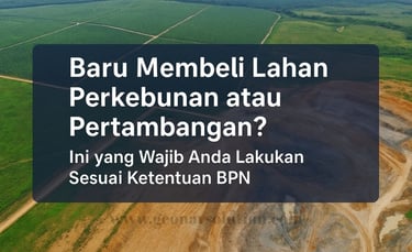 hal yang wajib anda lakukan setelah membeli lahan baru