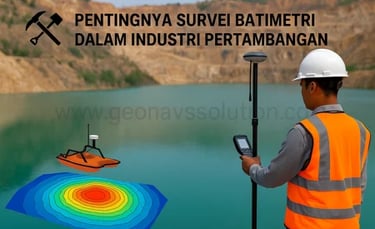 pentingnya survei batimetri dalam industri pertambangan