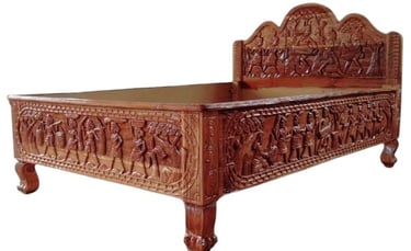 Modern Teak Lounger β Simple and Elegant Wooden Furniture