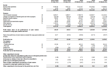 income statement_ask automotive ipo analysis) the maot investor