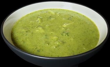 Sweet Onion Cream of Broccoli