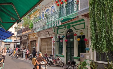 Street in China town Saigon