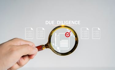 Due Diligence - Magnifying Glass