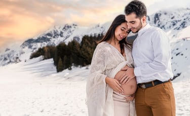 sesión de fotos para embarazadas en Bariloche