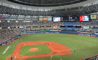 京セラドームでオリックス戦の試合が行われている様子|堺市のニュースならサカイタイムズ