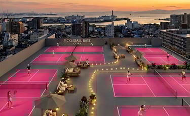 ホテルアゴーラリージェンシー大阪堺6階のPickleball Base Osakaのイメージ画像｜堺市のニュースならサカイタイムズ